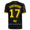 Camiseta de fútbol BVB Borussia Dortmund Wolf 17 Segunda Equipación 2022-23 - Hombre